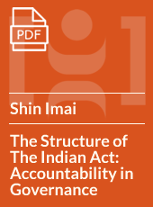 The Structure Of The Indian Act: Accountability In Governance